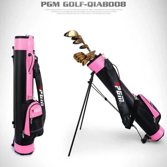 PGM QIAB008 golf bag, lightweight rack bag for 9 clubs, for men and women