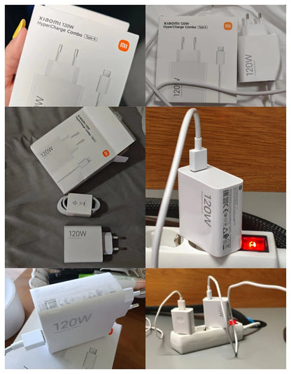 Xiaomi 120W Hypercharge -pikalaturipaketti