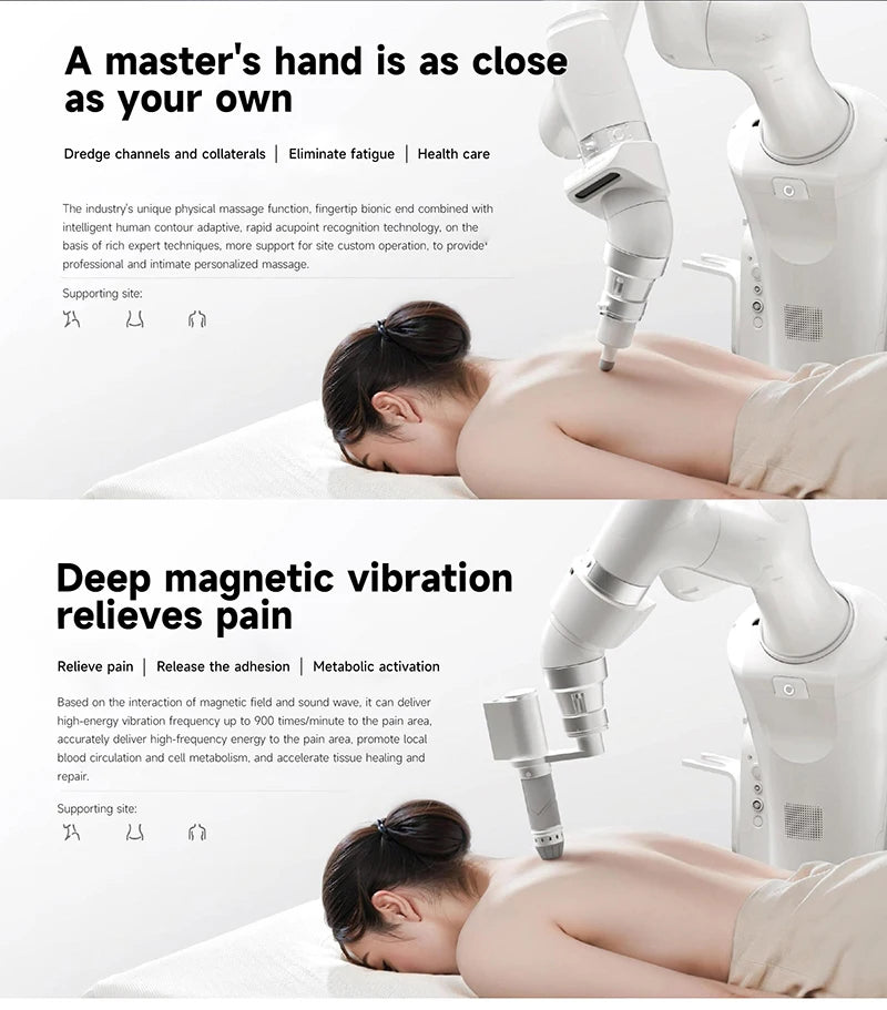 Multifunctional massage robot