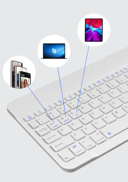 10 tuuman magneettinen tablet-näppäimistö iPad & Android -tableteille