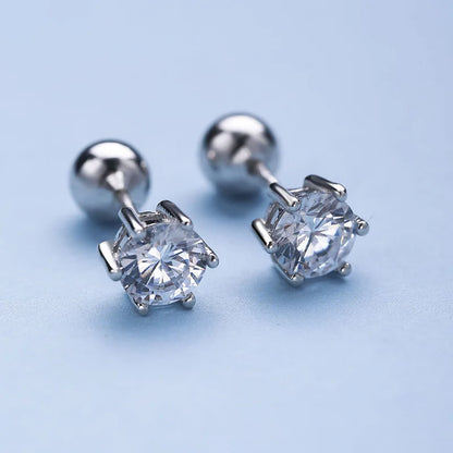 COSFIX Moissanite nappikorvakorut naisille