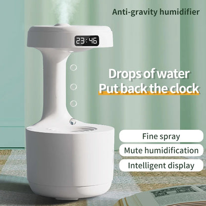 Humidifier, with anti-gravity effect, quiet, efficient, LED lighting