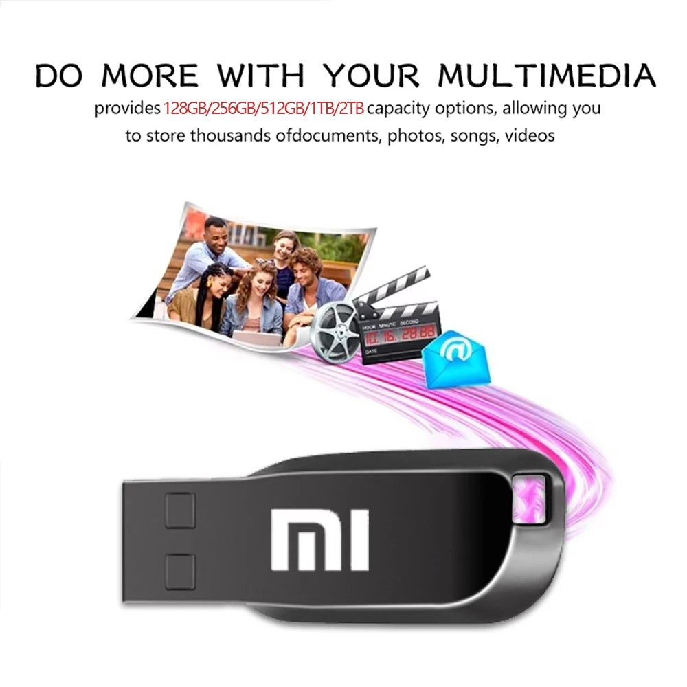 Xiaomi USB 3.2 Memory Stick 512GB-2TB, fast, metallic, waterproof