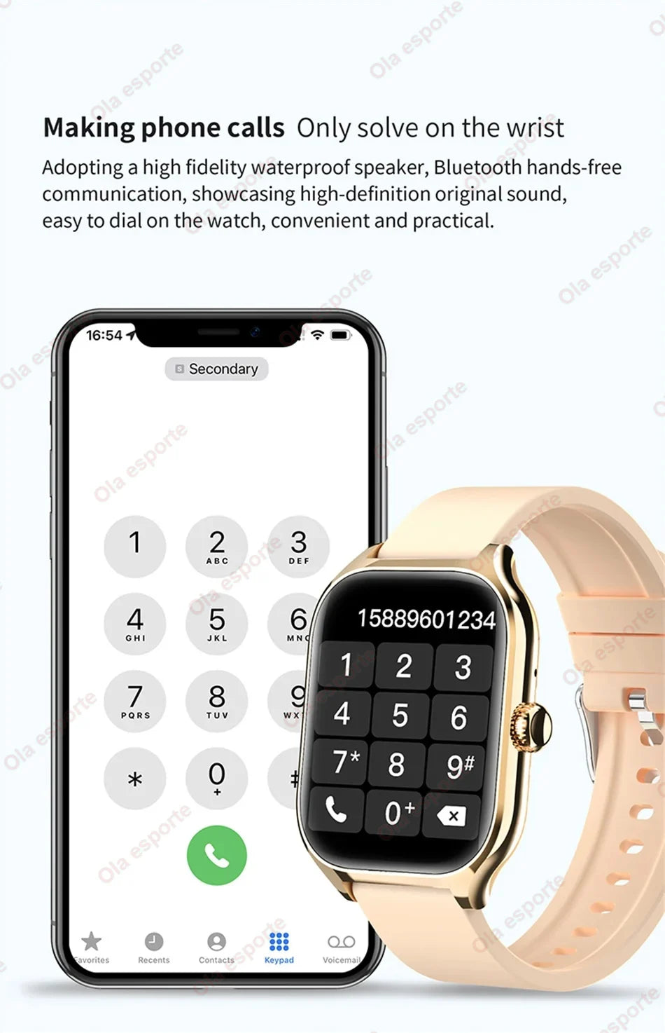 2025 Älykello 2.01" HD-näyttö – Puhelut, Viestit, Urheilutilat ja DIY-kellotaulut