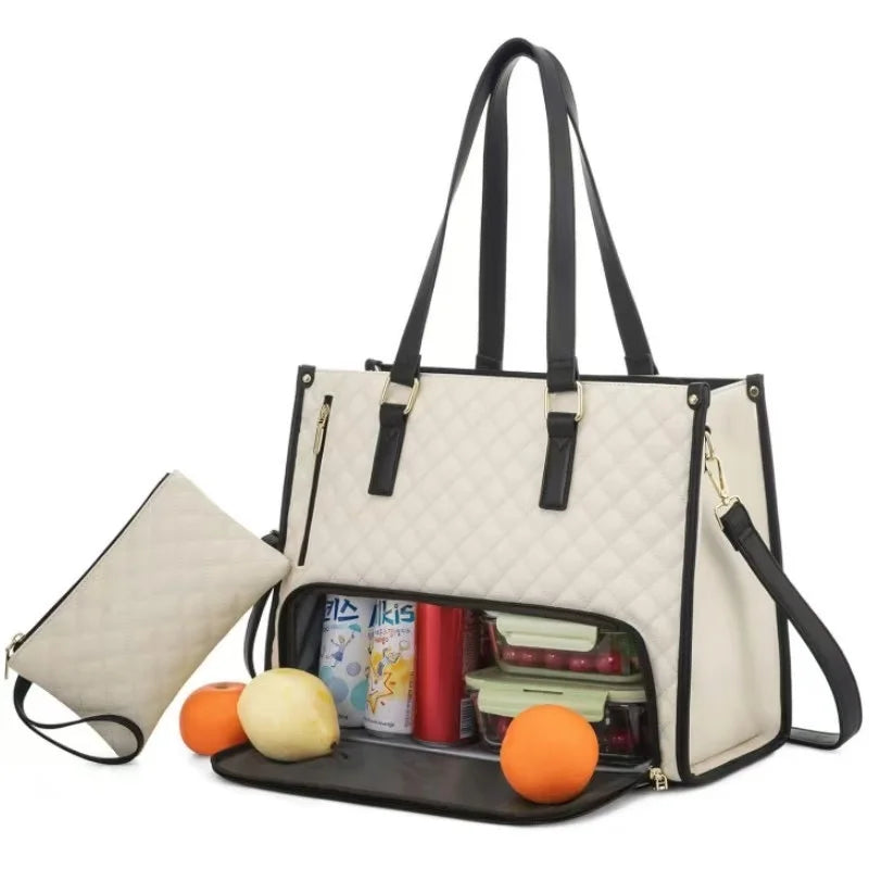 2-in-1 Insulated Lunch Bag for Women, Available in Various Colors