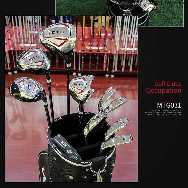 PGM VCT3 Golf Club Set 12 Pieces for Men, Top-Class Set for Beginners