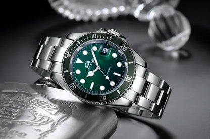 Men's automatic watch, mechanical movement, Swiss