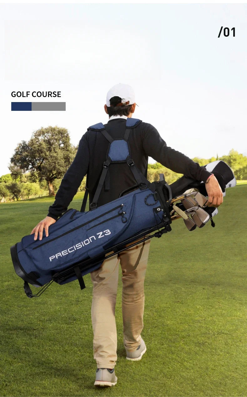 PGM QB074 golf bag, lightweight and multifunctional, for a full set of clubs