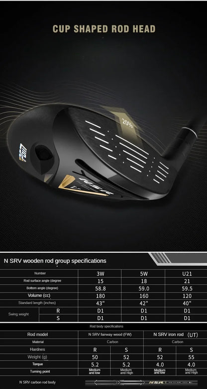 PGM Premium golf club set for men, incl. 12 clubs