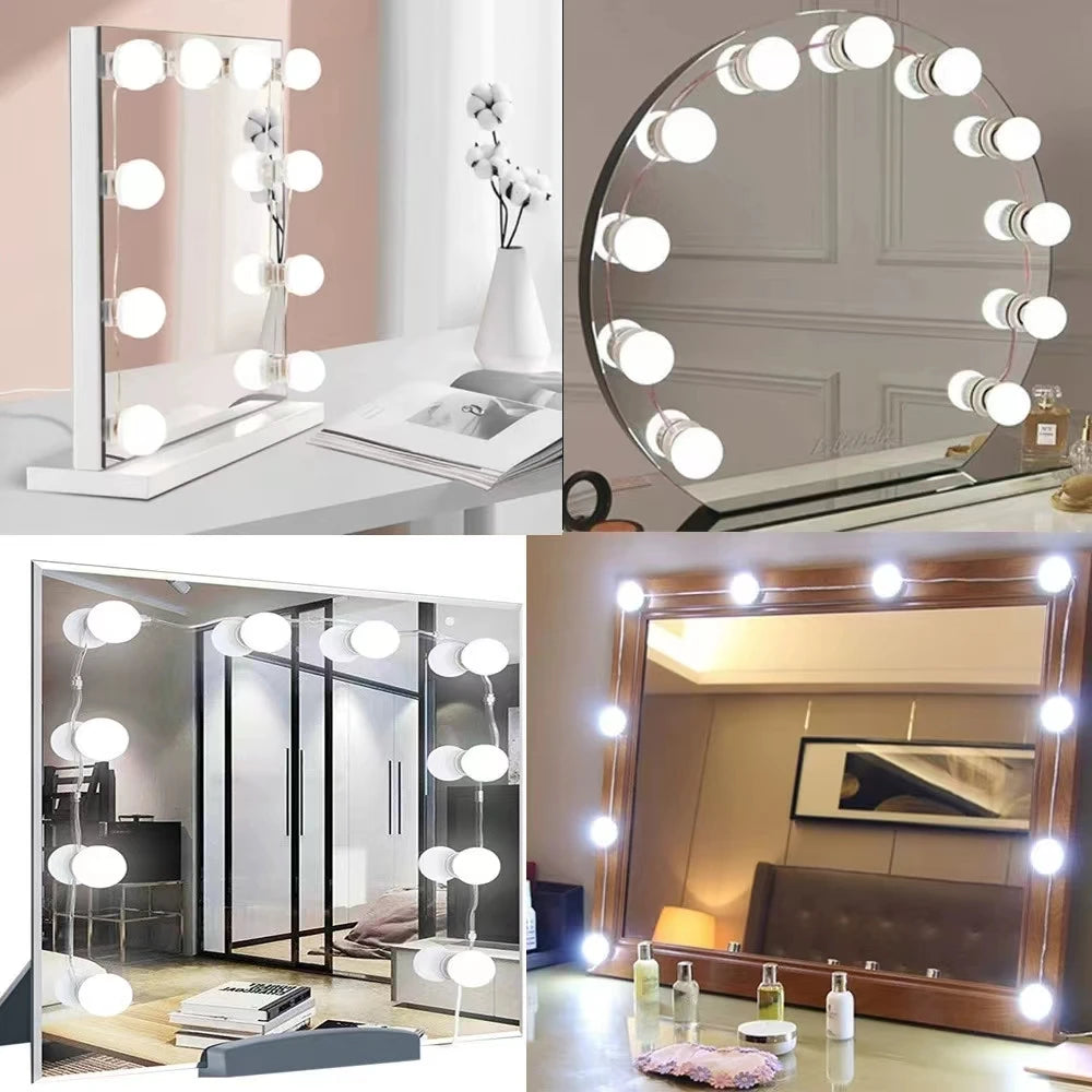 Professional LED light bulbs for makeup mirrors