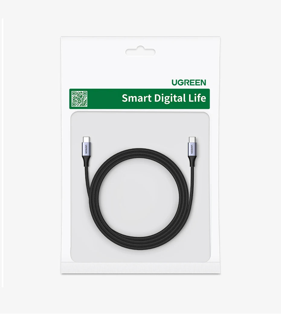 UGREEN 240W USB-C Latauskaapeli – Ultra-nopea PD 3.1 Pikalataus 5A – MacBook, iPad, Xiaomi