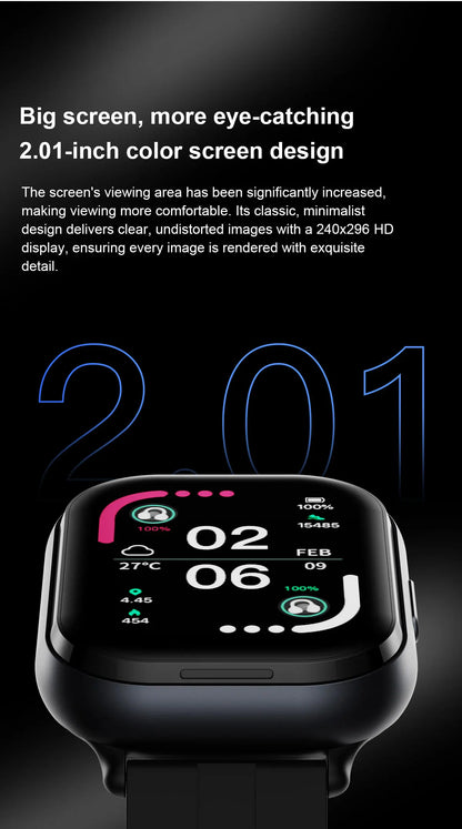 2-in-1 Smartwatch with wireless headphones, calls, health modes, sports modes, New 2025