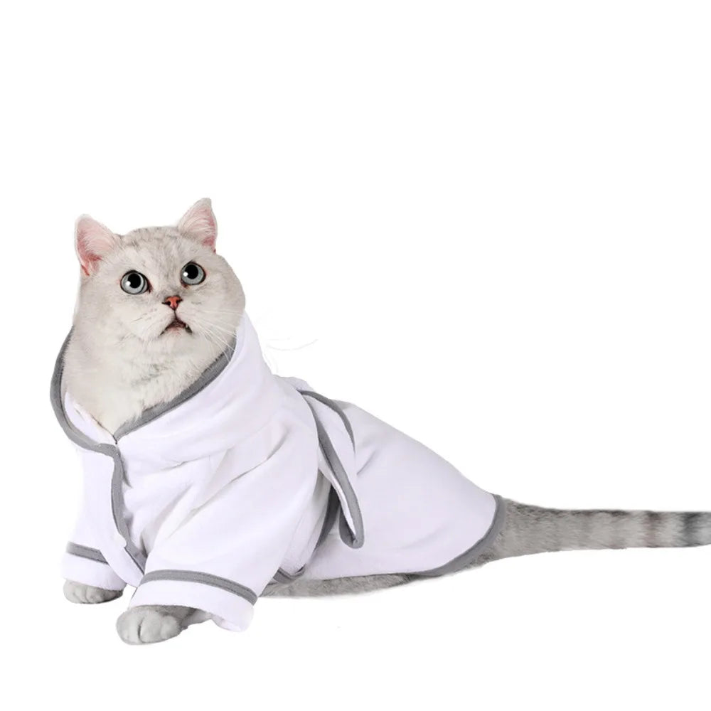 Dog pajamas and bathrobe, for dogs and cats