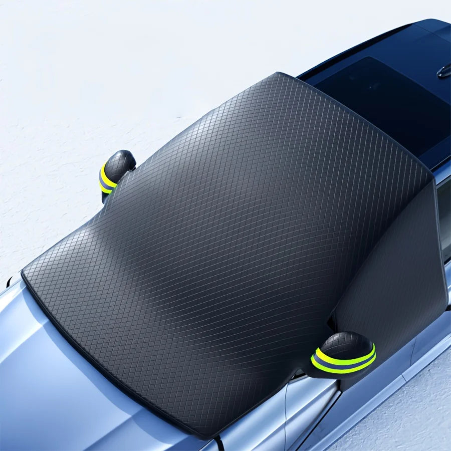 Premium Auton Lumipeite 2024 – Paksuunnettu Tuulilasin Suoja Pakkaselle & Lumelle – Talvisuoja