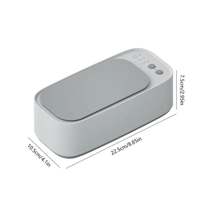 Ultraääni 360° Puhdistuslaite 45kHz - Korut, Silmälasit, Kellot, Meikkisiveltimet