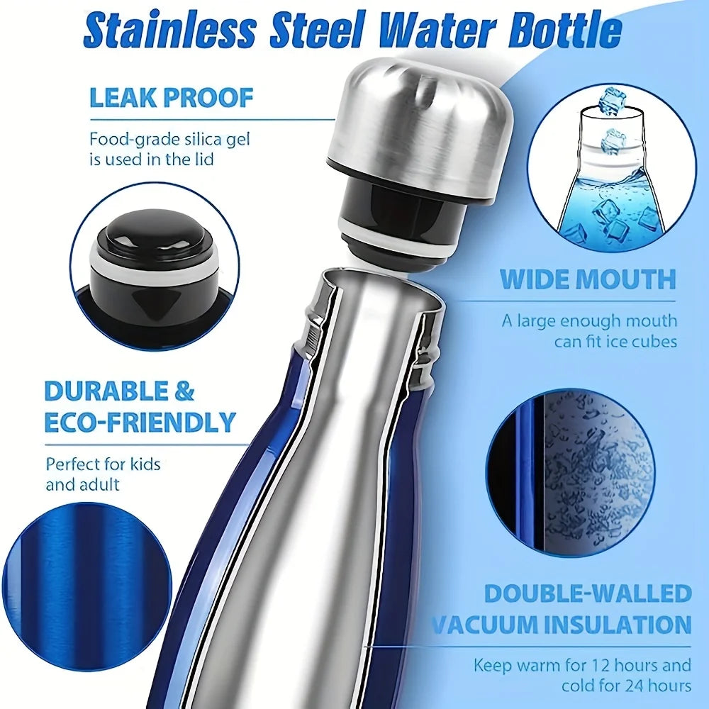 Stainless steel insulated sports drink bottle 500/750ml