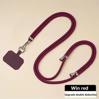 Crossbody Kaulanauha Puhelimelle - Säädettävä Hihna Harmaa