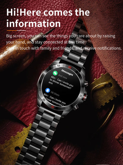 EIGIIS NX1 Pro smartwatch 1"43 AMOLED display, over 100 watch faces, diverse sports modes