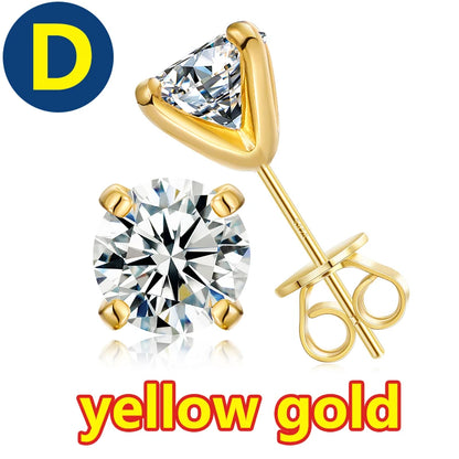 COSFIX Moissanite nappikorvakorut naisille