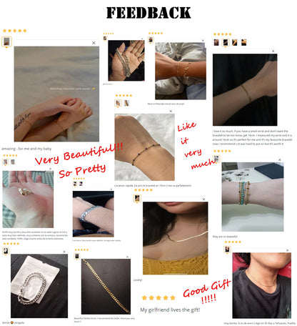 18K kullattu kierreköysiketju kaulakoru, 2.5-5mm,  miehille ja naisille