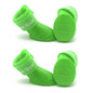 Waterproof dog boots 4pcs, with adjustable strap and non-slip sole