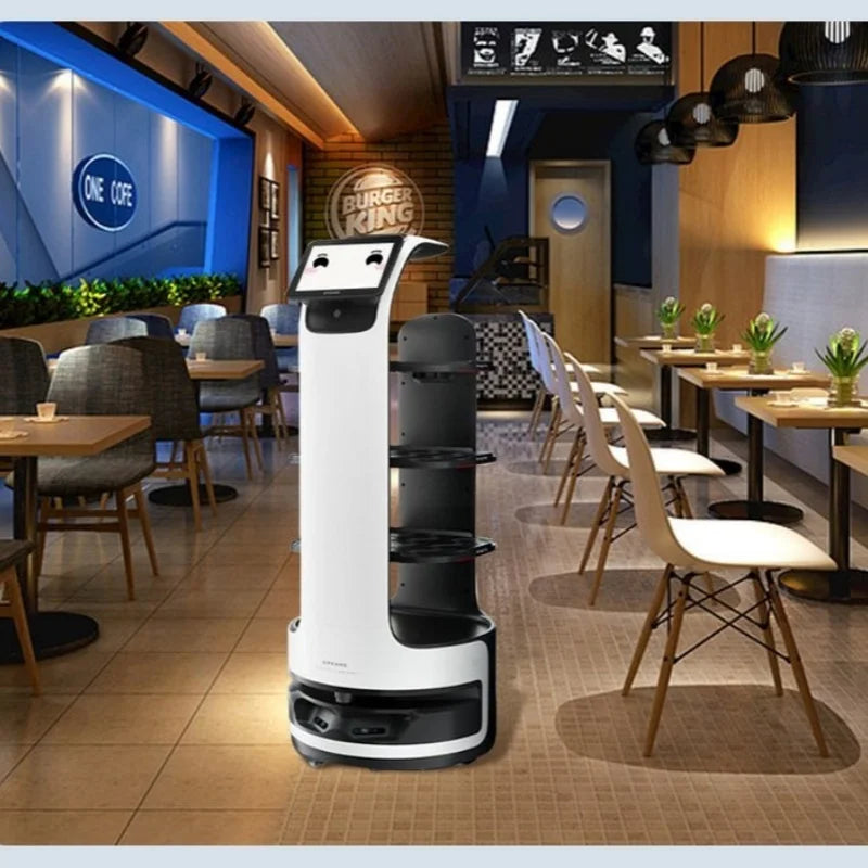 A human-sized intelligent service robot for restaurants