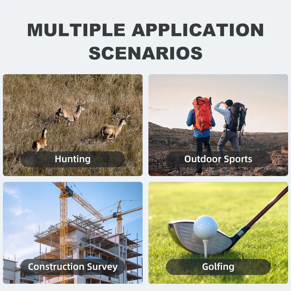 Golf laser -etäisyysmittari 600M/1000Y