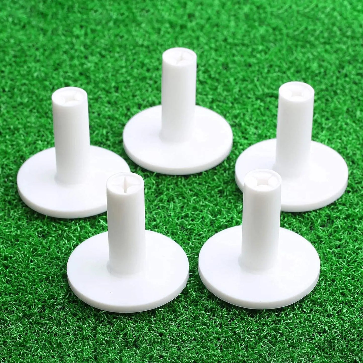 GREARTH golf tees, rubber tees 5 pcs, 50 mm height