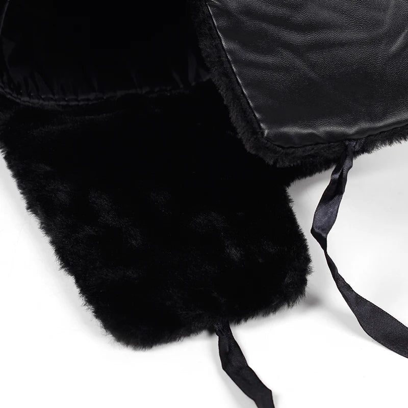 Men's Russian ushanka bomber hat