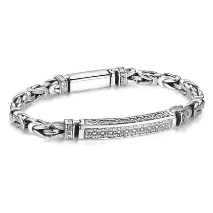 S925 Silver Men's Bracelet
