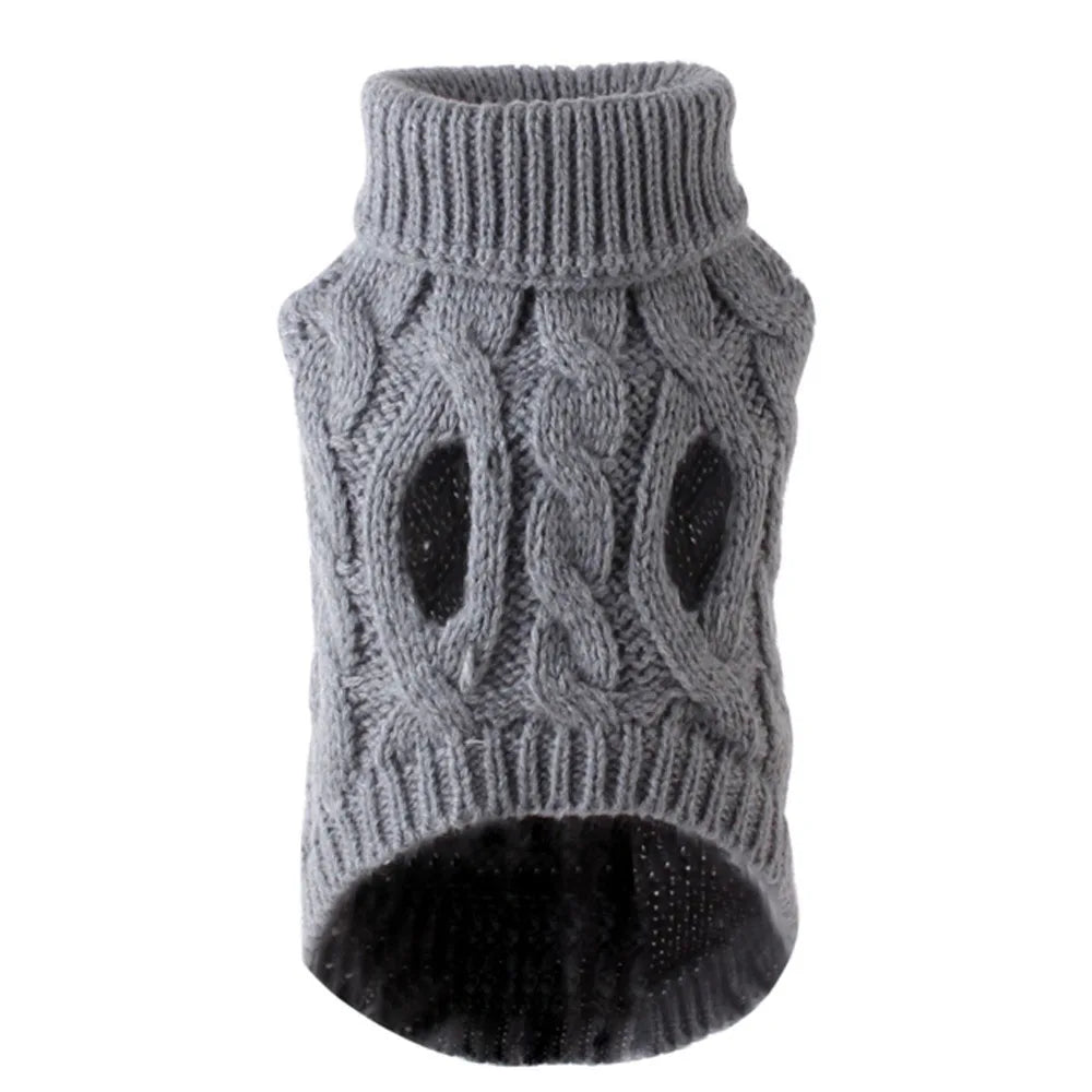 Dog knitted winter sweater, fashionable and warm sweater for small dogs, all sizes