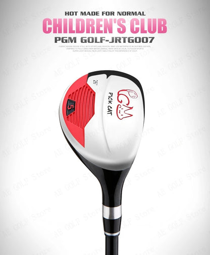 PGM Kids Golf Club Set for ages 3-12, practice set for boys and girls