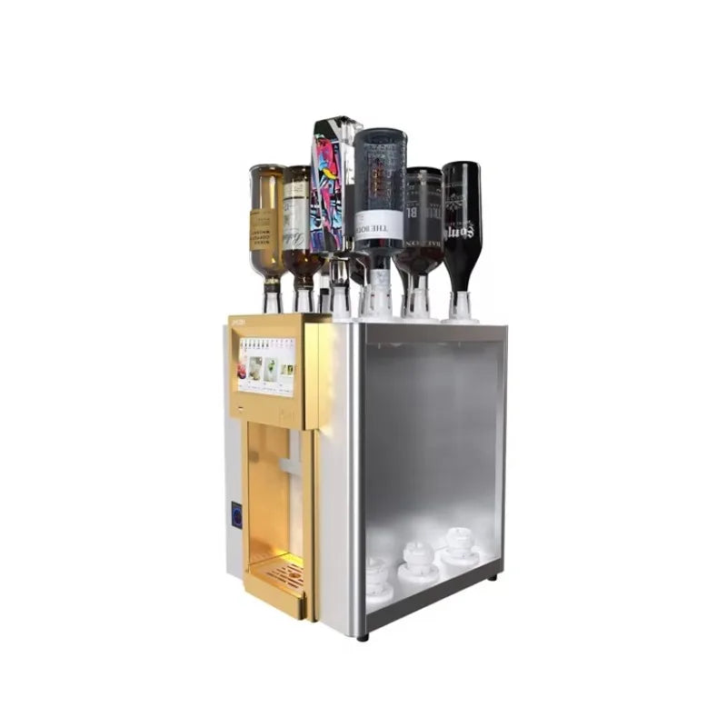 Smart cocktail machine, automatic bartender robot for restaurants and bars