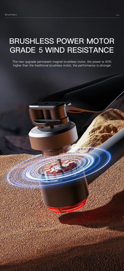 Cole Professional K11 Turbo Drone - 8K HD Kaksoiskamera, Älykäs Esteiden Tunnistus & Airdrop