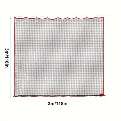 Golf practice net, large 3x3 meter size