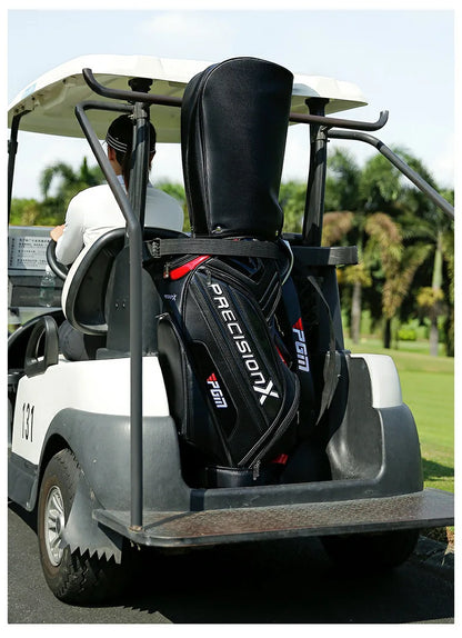 PGM QB034 golf bag, premium, leather bag, for 14 clubs