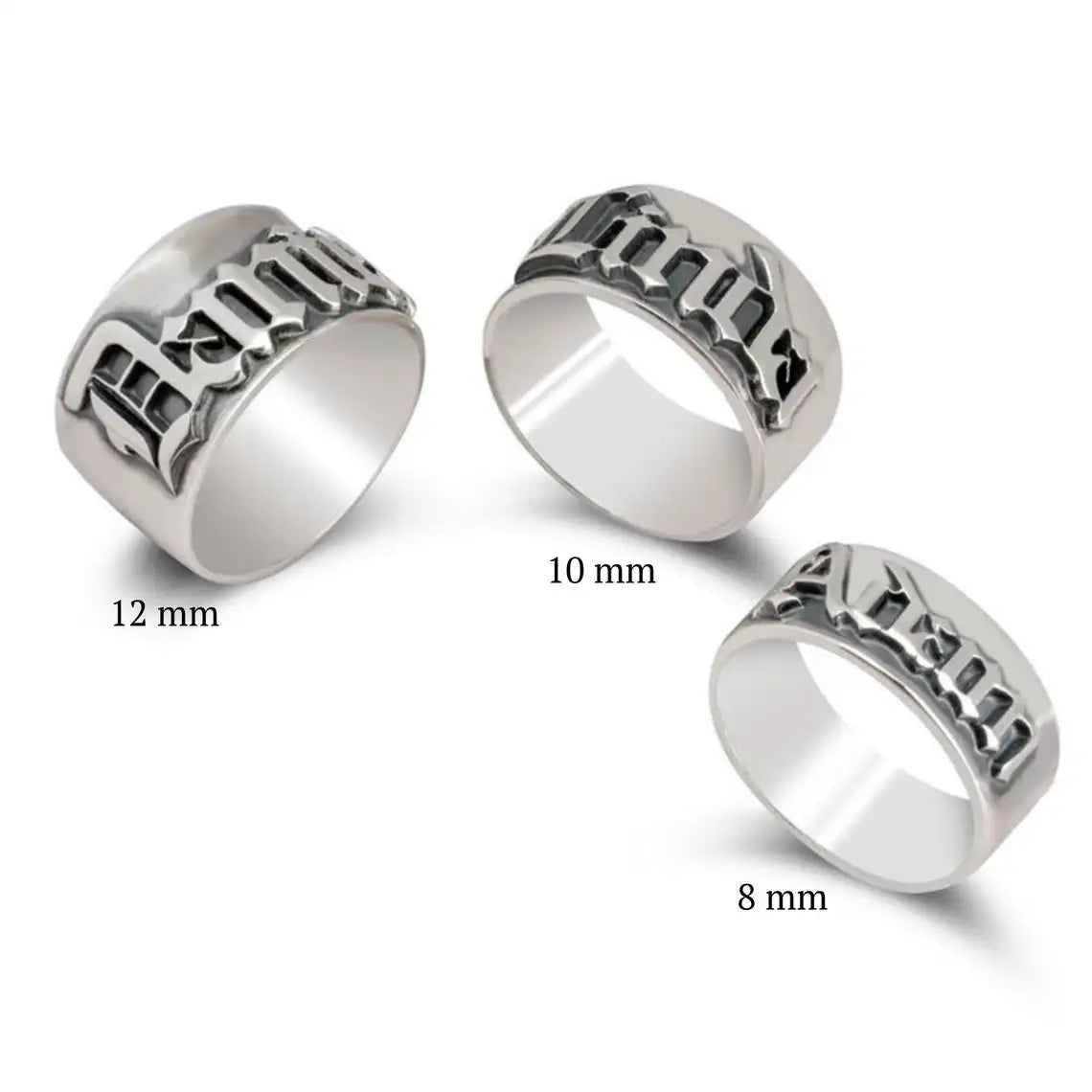 Goottilainen sormus miehille