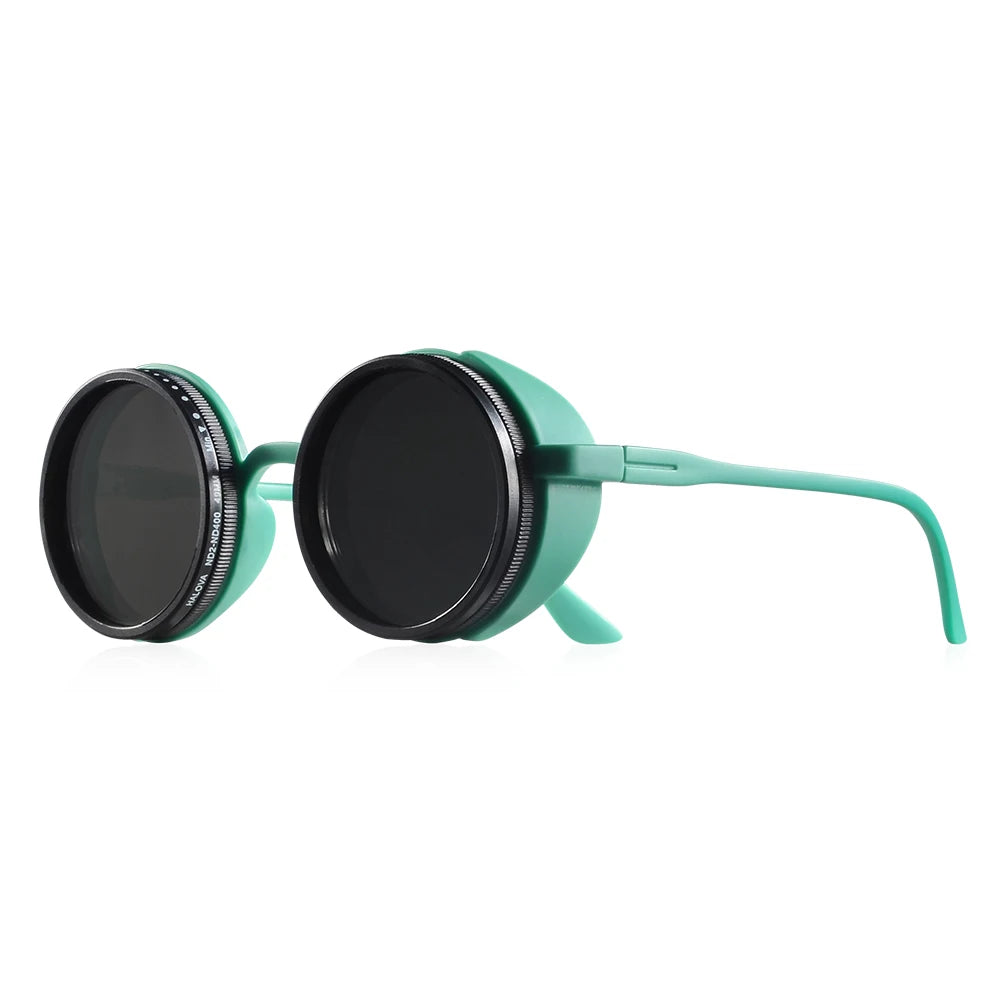 ND1-9 Adjustable sunglasses, handmade quality, manual dimming mechanism