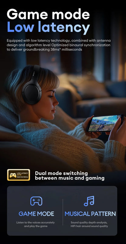 Lenovo TH53 TWS Bluetooth 5.4 -nappikuulokkeet – HiFi-ääni ja ergonominen muotoilu