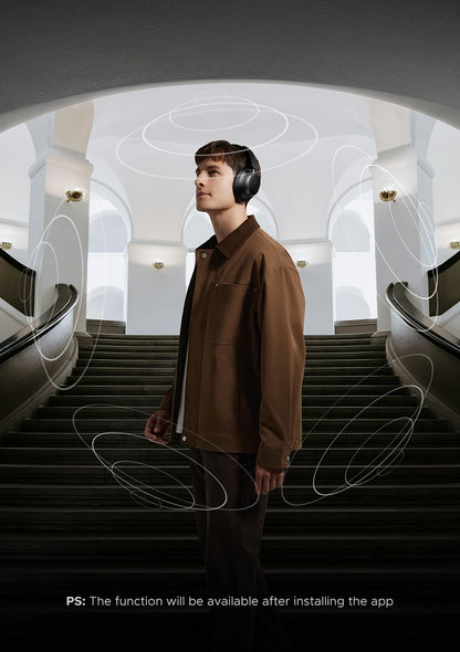 UGREEN Studio Pro Wireless Headphones - 48dB ANC Noise Cancelling, Hi-Res LDAC, 120h Battery Life