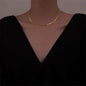 Vintage gold punk necklace for women, available in different variations