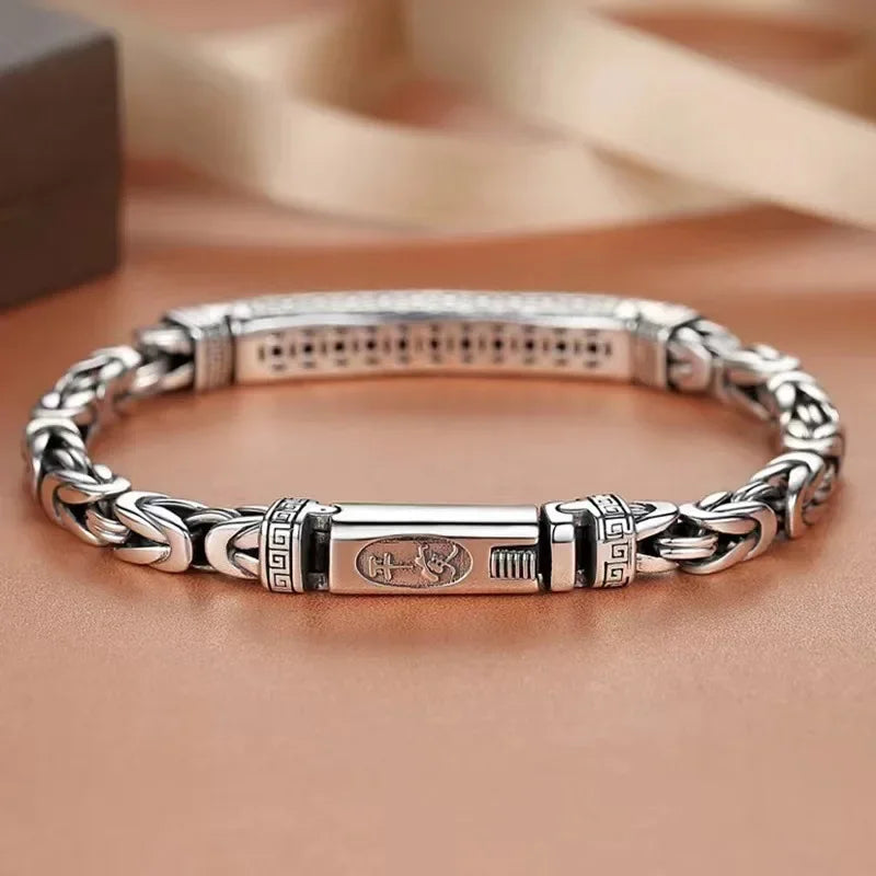 S925 Silver Men's Bracelet
