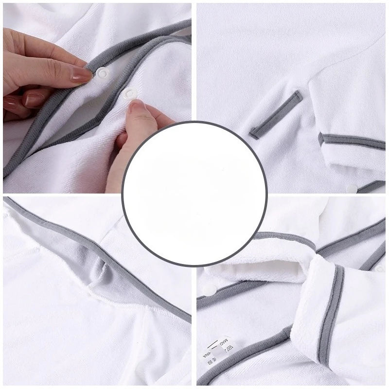 Dog pajamas and bathrobe, for dogs and cats