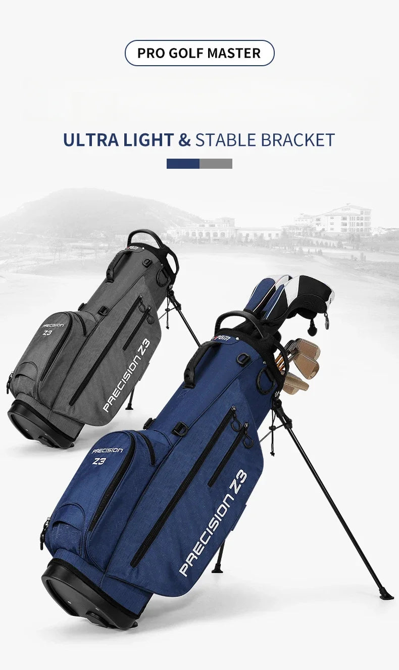 PGM QB074 golf bag, lightweight and multifunctional, for a full set of clubs