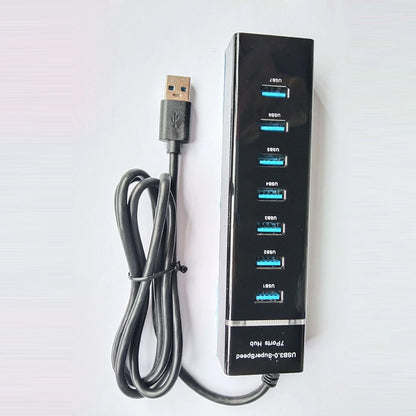 7-porttinen USB 3.0 -keskitin 120cm – Nopea USB-jakolaite PC:lle ja kannettavalle