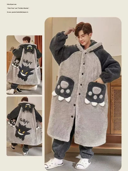 Gengar Pokemon yöasusetti miehille