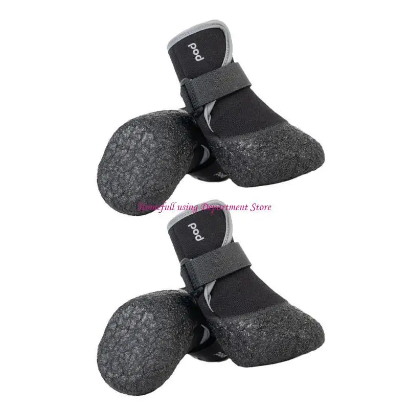 Soft-soled dog shoes 4pcs