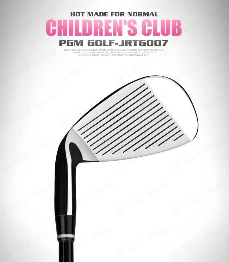 PGM Kids Golf Club Set for ages 3-12, practice set for boys and girls
