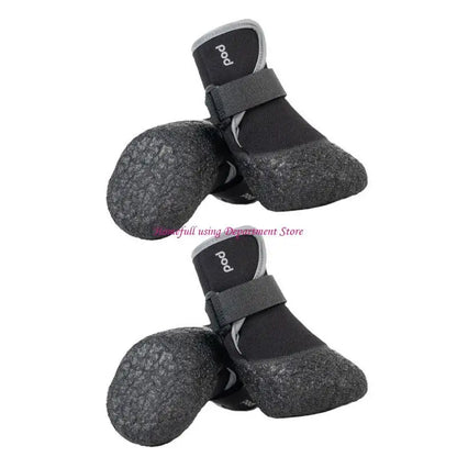 Soft-soled dog shoes 4pcs
