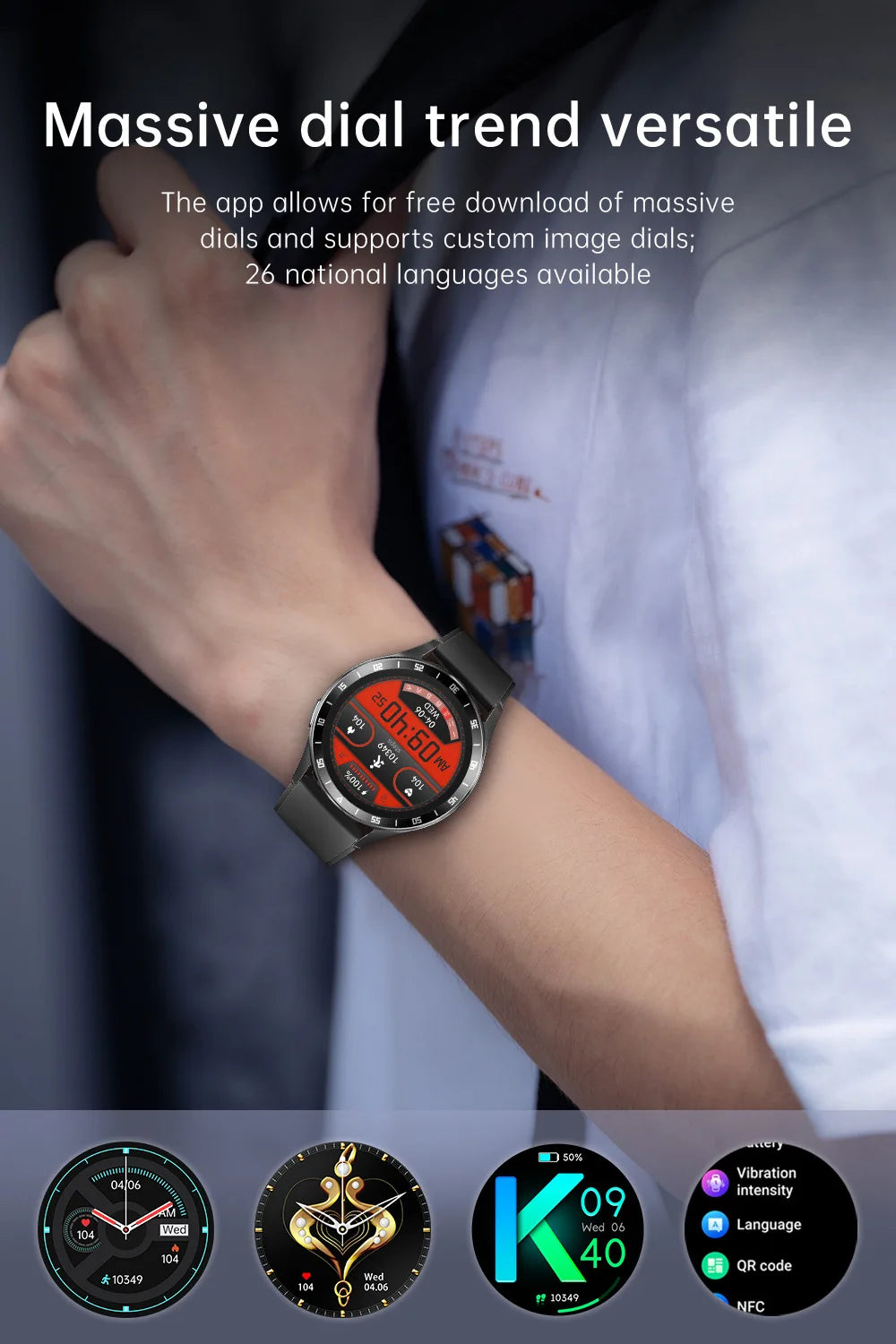 X10 2-in-1 Smartwatch and Headphones in One, Popular Model